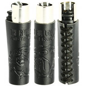 Černá broušená kůže